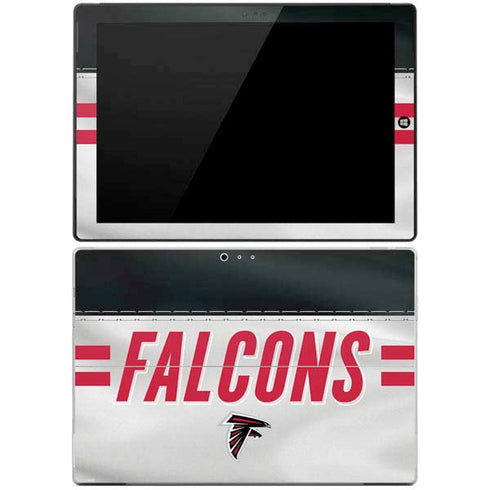 NFL Atlanta Falcons White Striped Surface Pro 3 Skin
